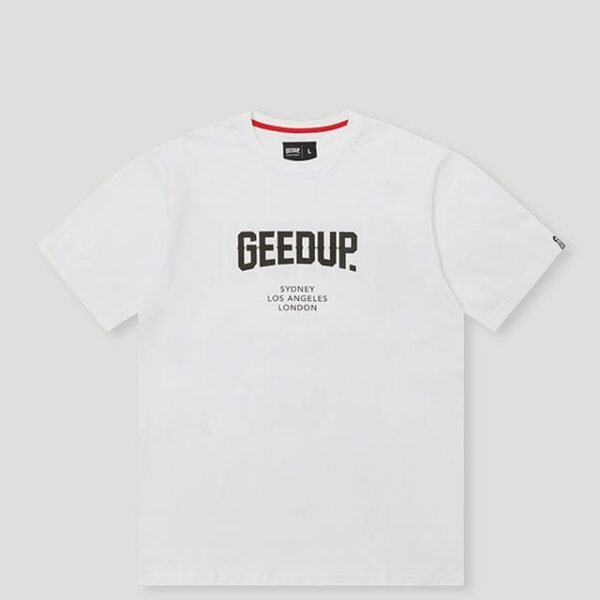 Geedup T-Shirt City White