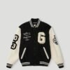 Geedup 13Yr PFK Varsity Jacket Black Cream
