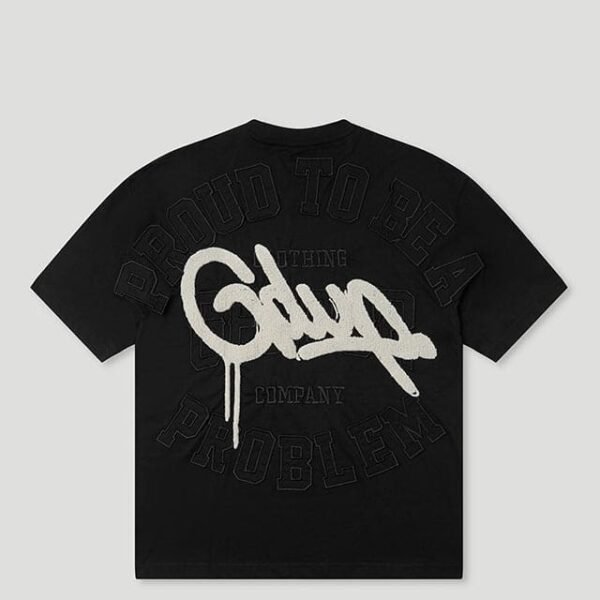 Geedup Proud To Be A Problem T-Shirt Cool Blue White