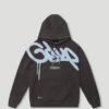 Geedup Handstyle Hoodie Graphite Pale Blue