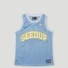 Geedup Team Logo B-Ball Jersey Sky Blue