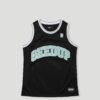 Geedup Team Logo B-Ball Jersey Black Blue