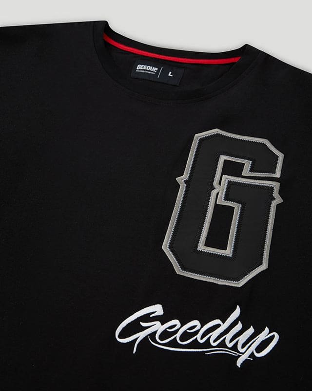 Geedup G Script Logo T-Shirt Black