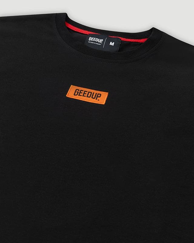 Geedup Subway T-Shirt Black Orange