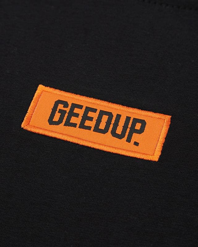 Geedup Subway T-Shirt Black Orange