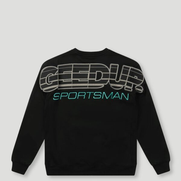 Geedup OS Sportsman 2.0 Crewneck Black Aqua Green