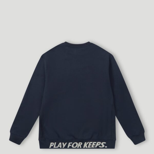 Geedup PFK Core Logo Embossed Crewneck Navy