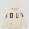 Geedup Tracksuit Cream Black