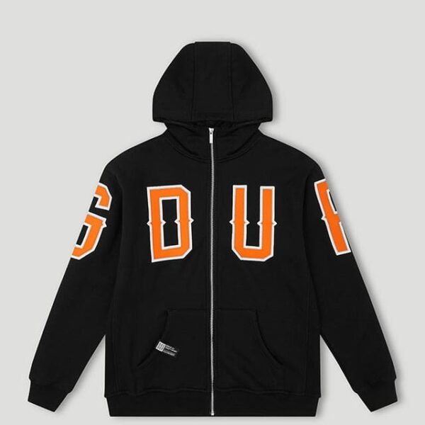 Geedup Tracksuit Black Orange