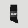 Geedup Core Logo Socks Black White 2Pack