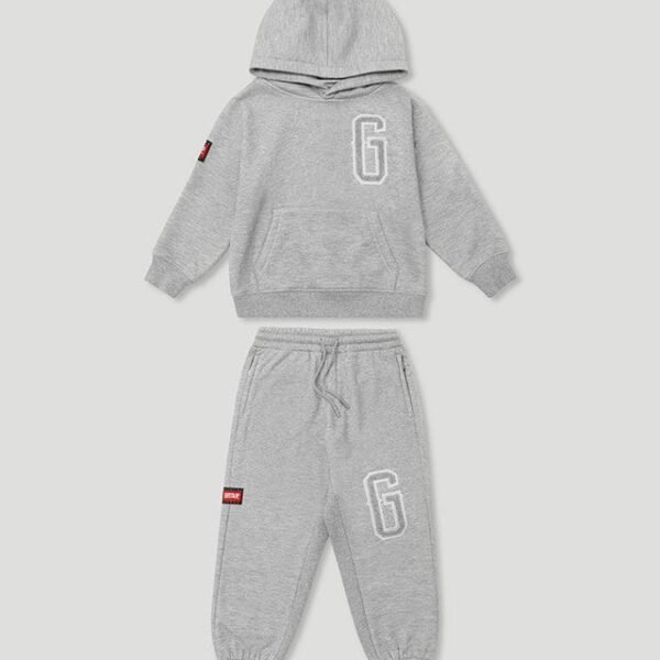 Geedup OS G Kids Tracksuit Grey