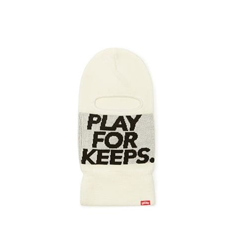 Geedup Play For Keeps Ski Mask White