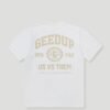 Geedup Us vs. Them T-Shirt White Beige