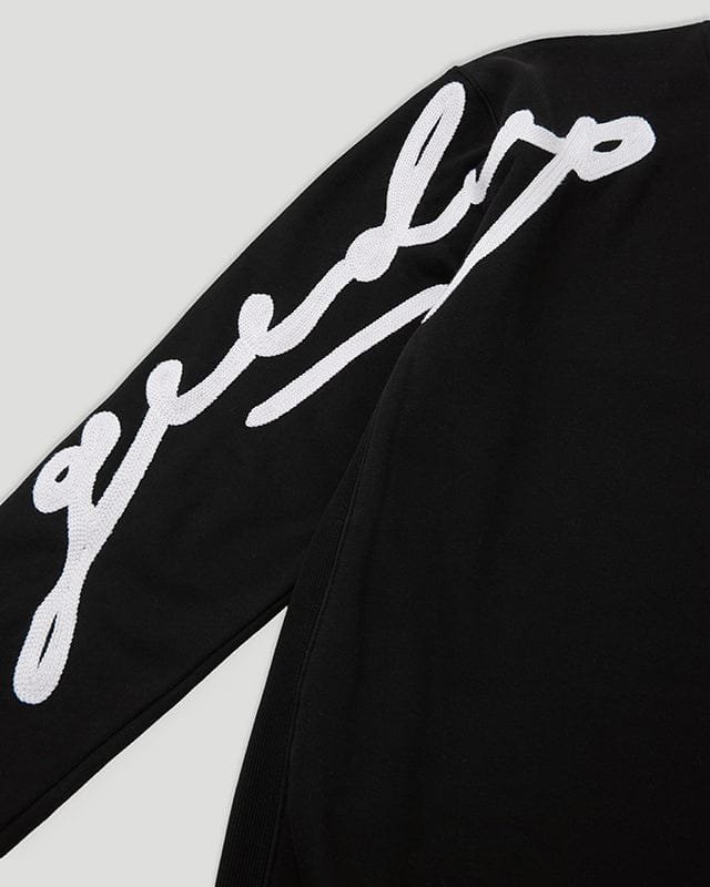 Geedup Script Logo Crewneck Black