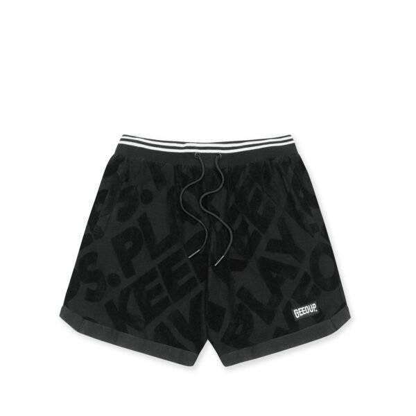 Geedup PFK Monogram Shorts Black