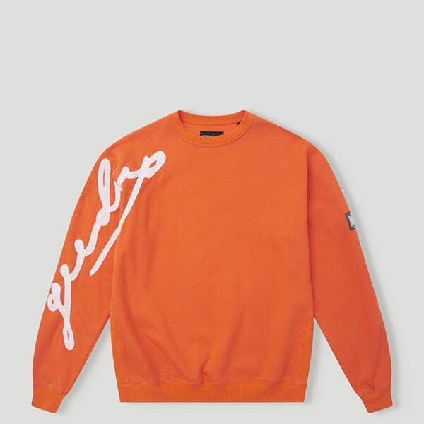 Geedup Script Logo Crewneck Orange