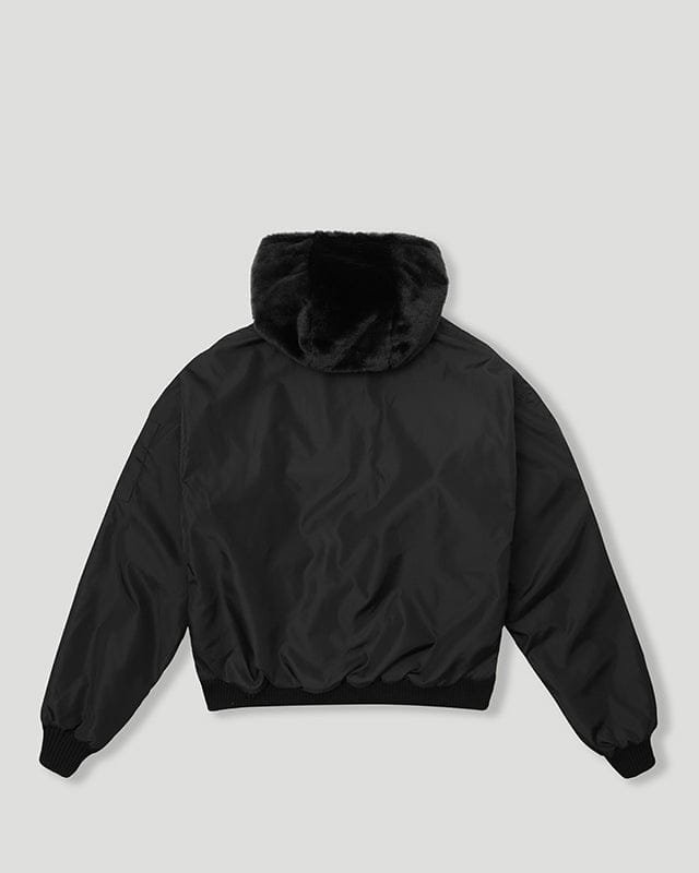 Geedup Handstyle Team Logo Bomber Black White