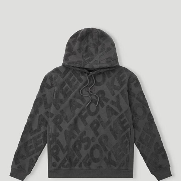 Geedup PFK Monogram Hoodie Charcoal Grey