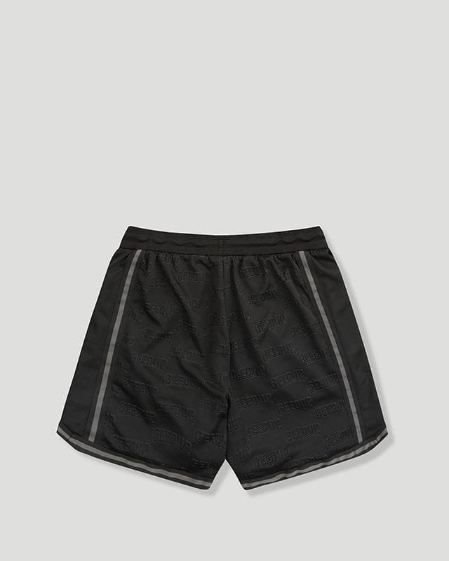 Geedup Emboss Mesh Shorts Black