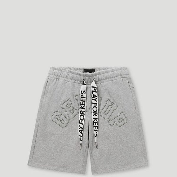 Geedup PFK Laced Zip Shorts Grey