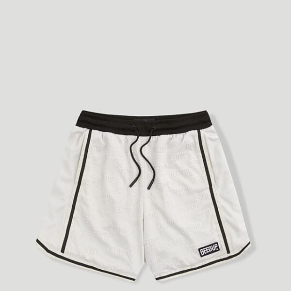 Geedup Emboss Mesh Shorts Stone Grey