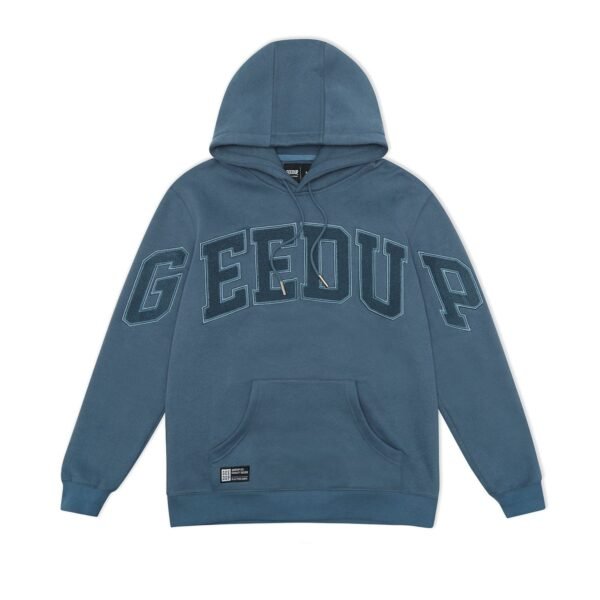 Geedup Team Logo Hoody Petrol Blue Blue