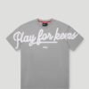 Geedup PFK Script T-Shirt Grey White
