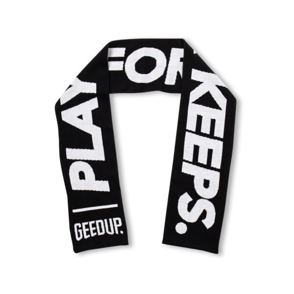 Geedup Play For Keeps Scarf Black